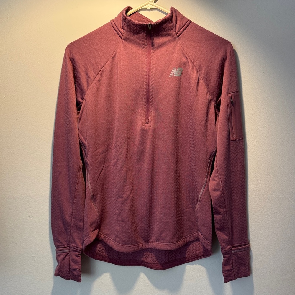 New Balance Women's Maroon Performance Jacket
